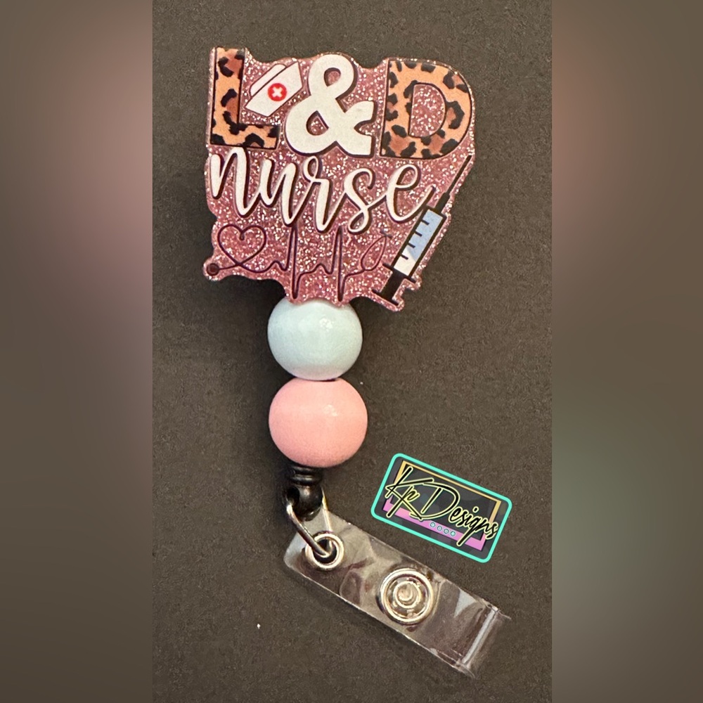 L&D Nurse Badge Reel